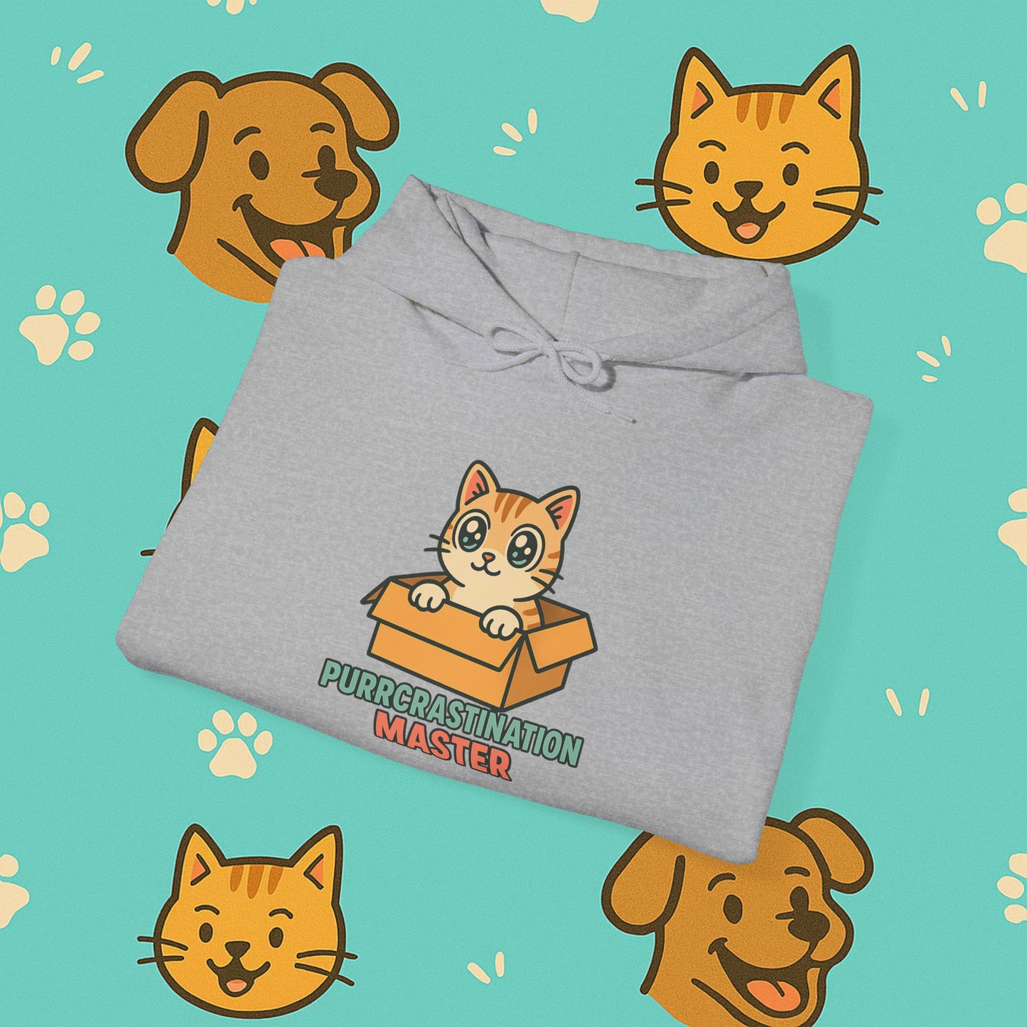Purrcrastination Master- Unisex Hoodie