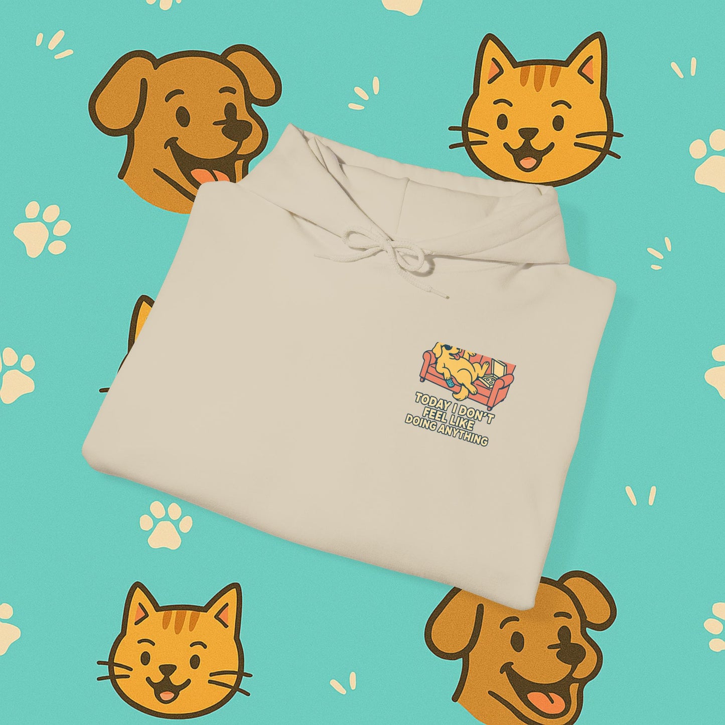 The Lazy Dog- Unisex Hoodie