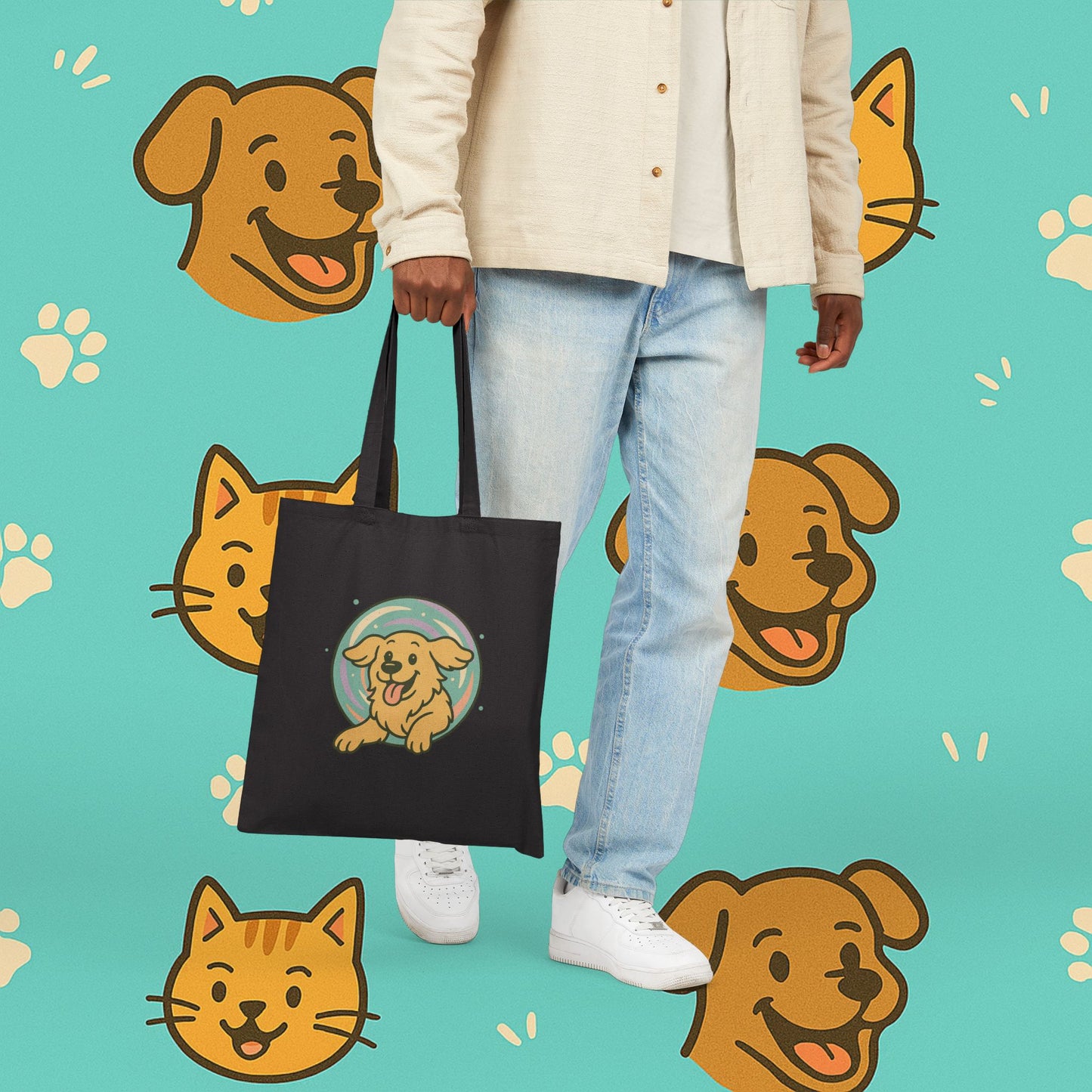 Portal Dog Tote Bag