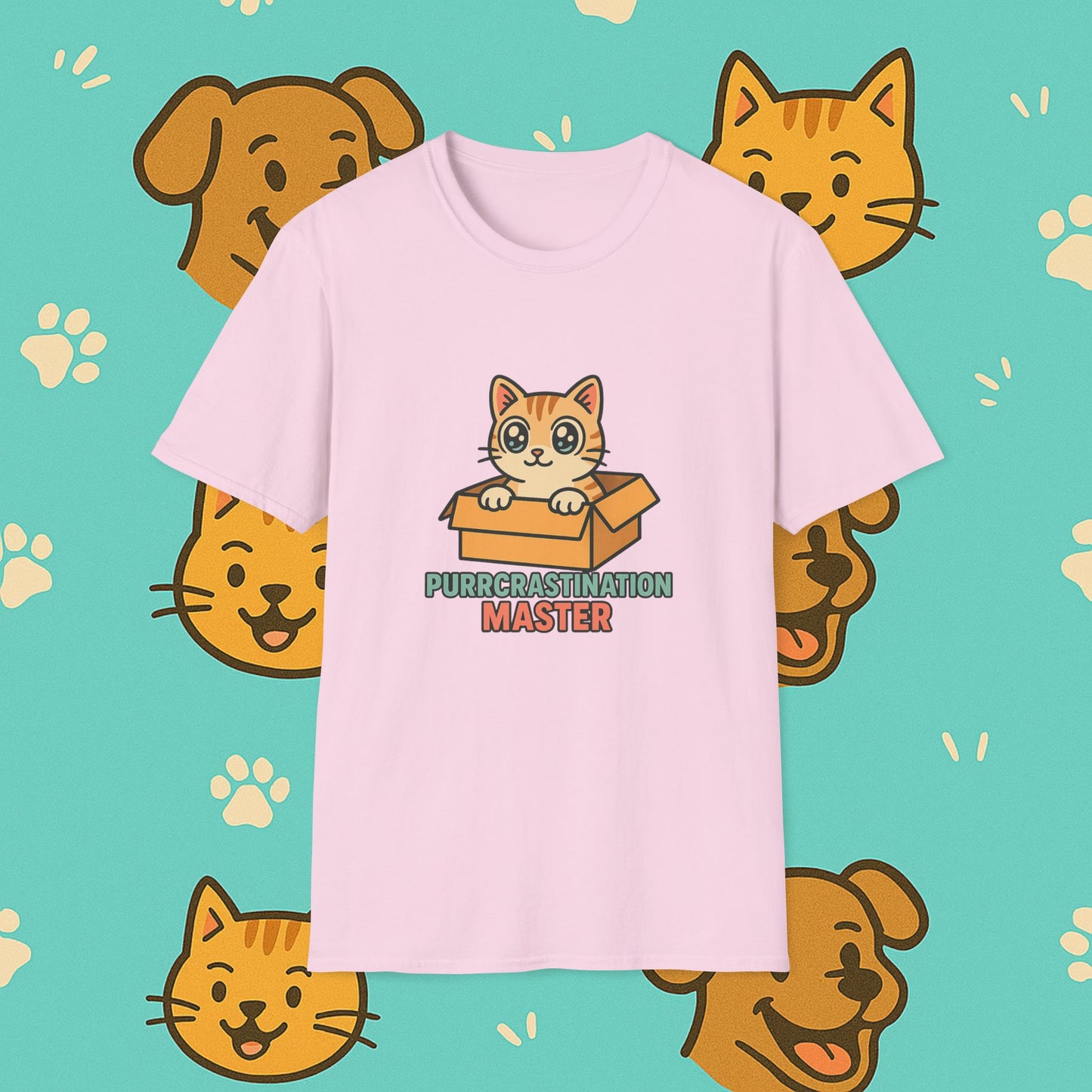 Purrcrastination Master- Unisex T-Shirt