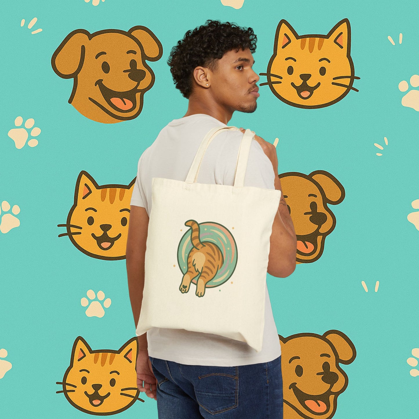 Portal Cat Tote Bag