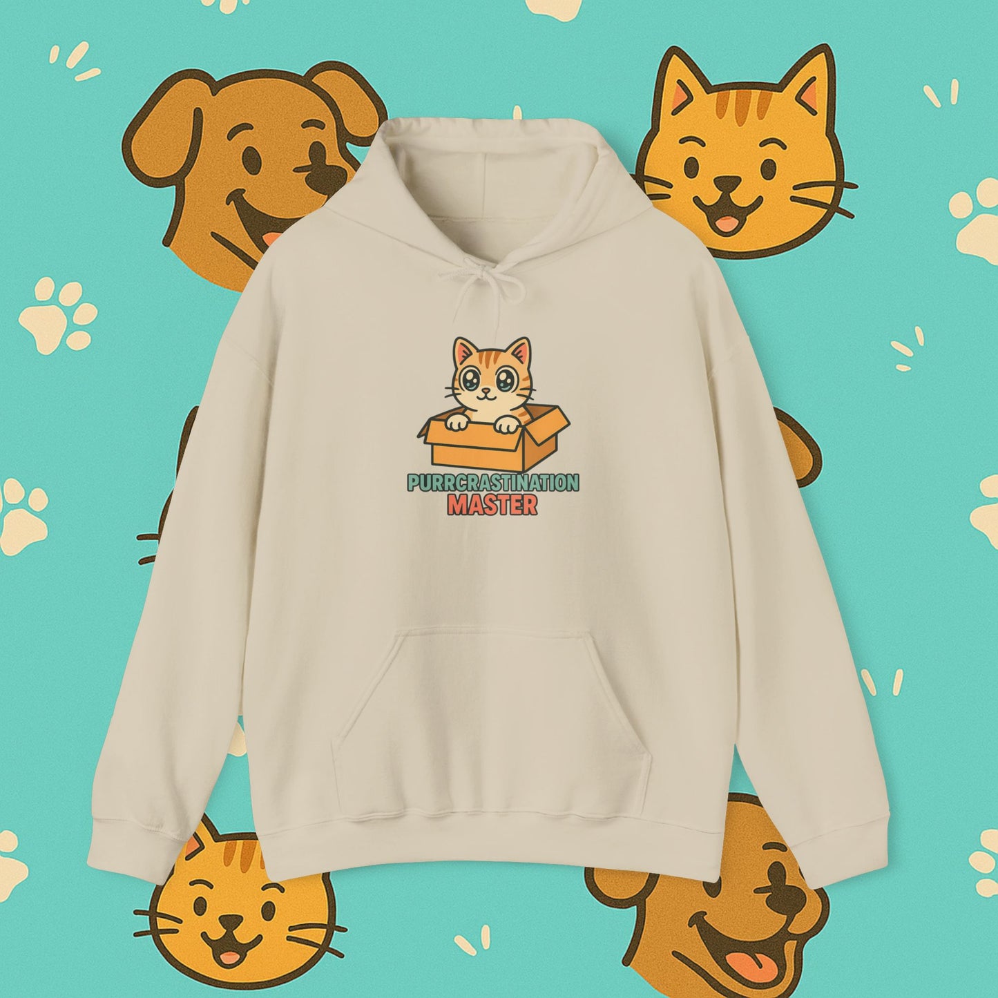 Purrcrastination Master- Unisex Hoodie