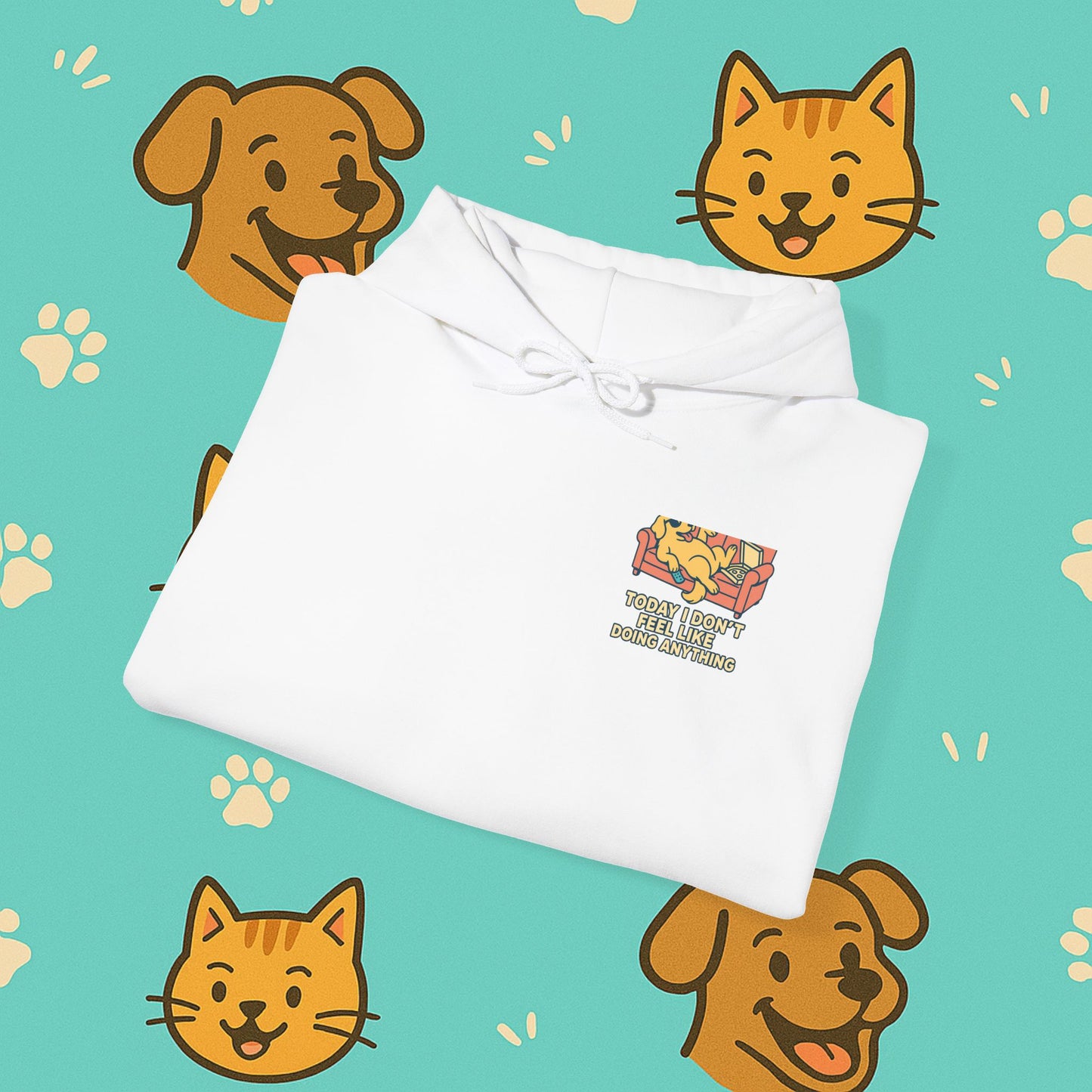 The Lazy Dog- Unisex Hoodie