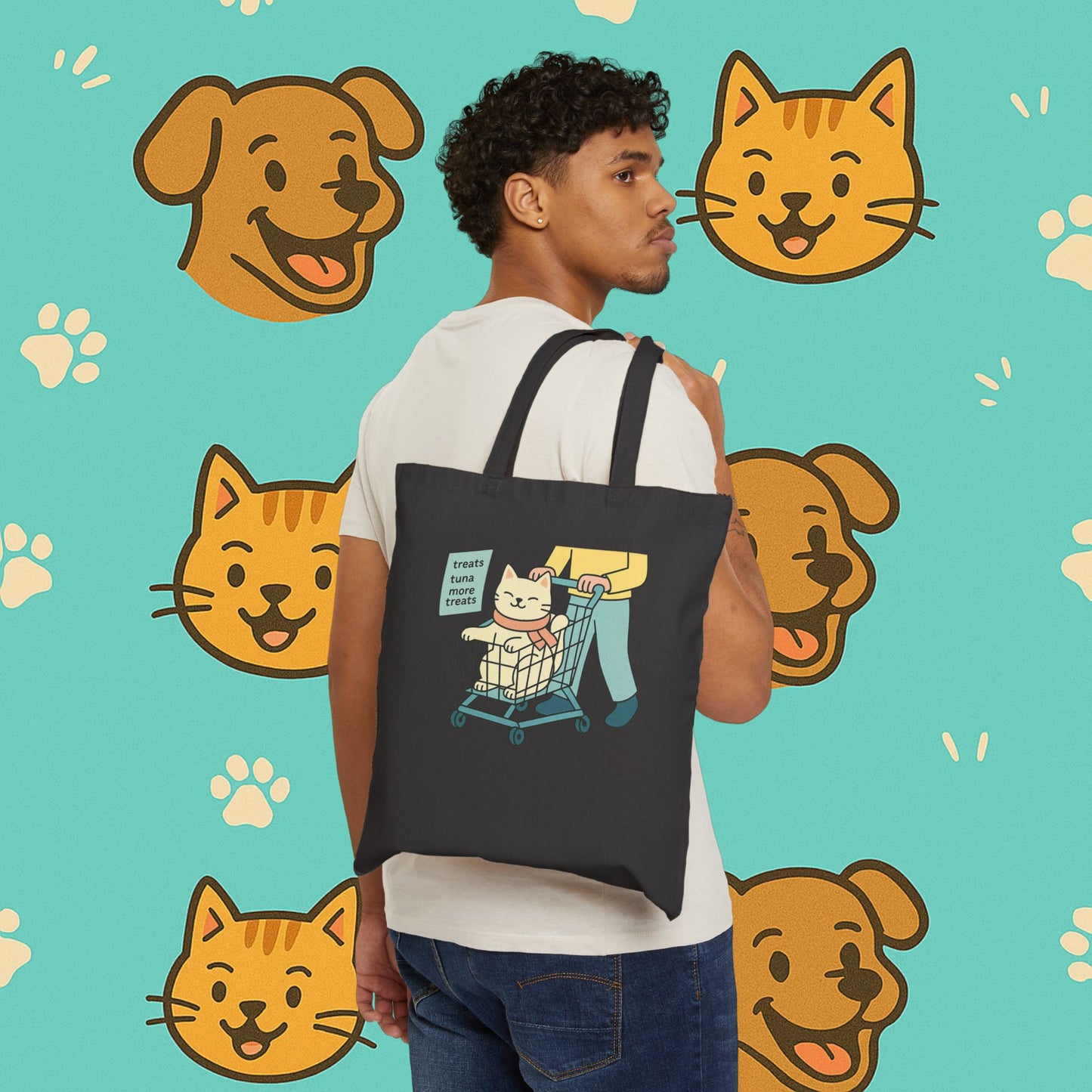 Treats & Tuna Tote Bag
