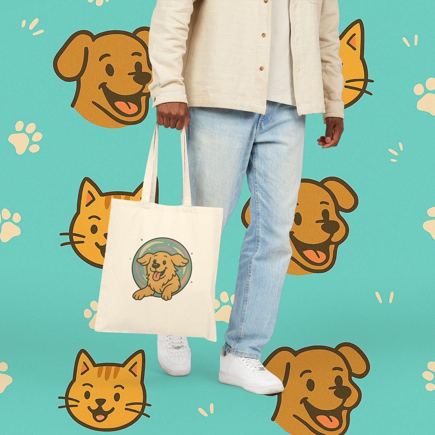Portal Dog Tote Bag