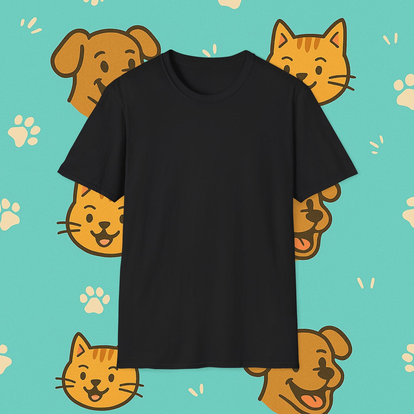 Night Sky- Unisex T-Shirt (Back Print)