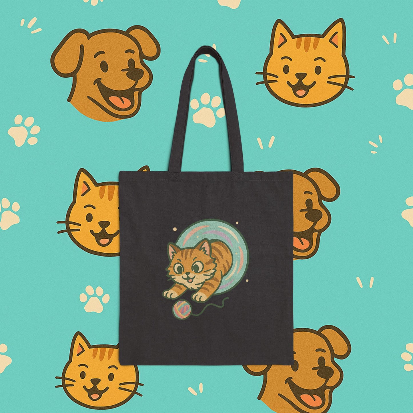 Portal Cat Tote Bag