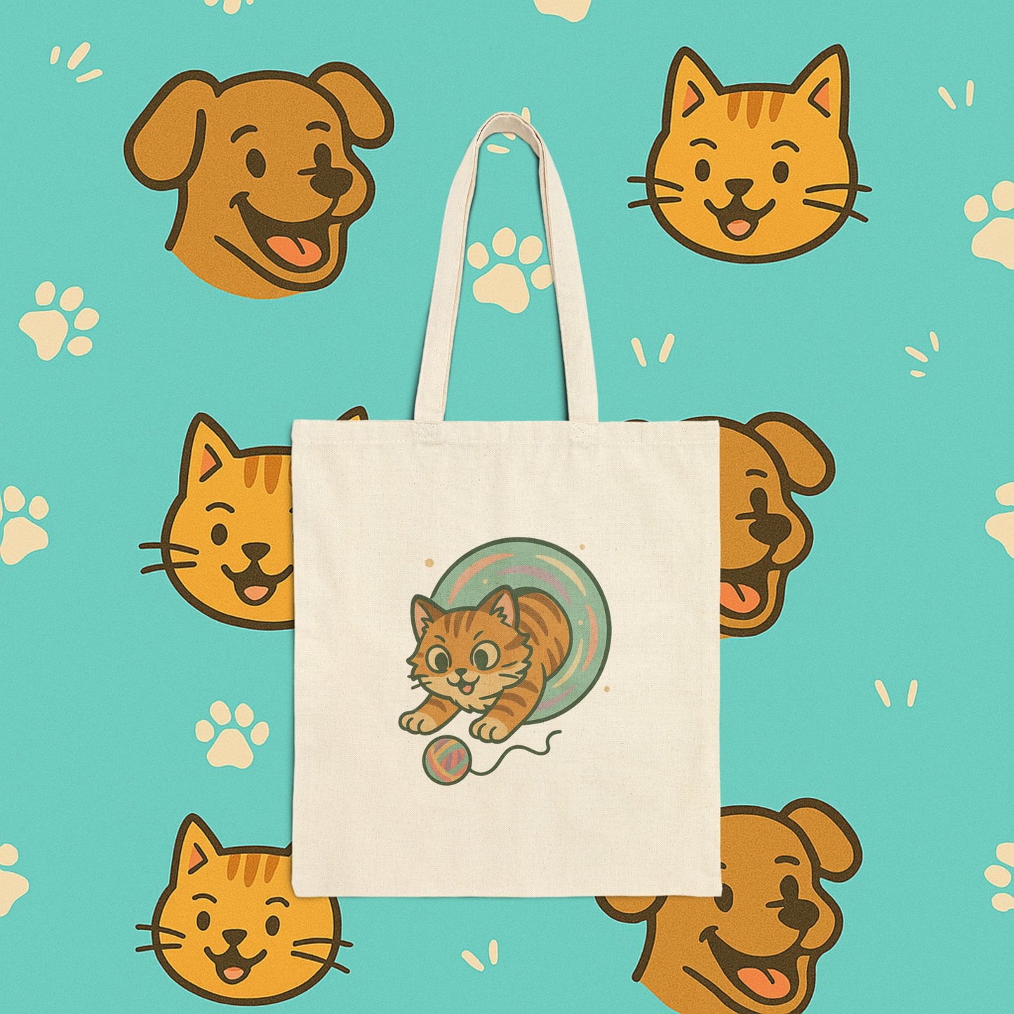 Portal Cat Tote Bag