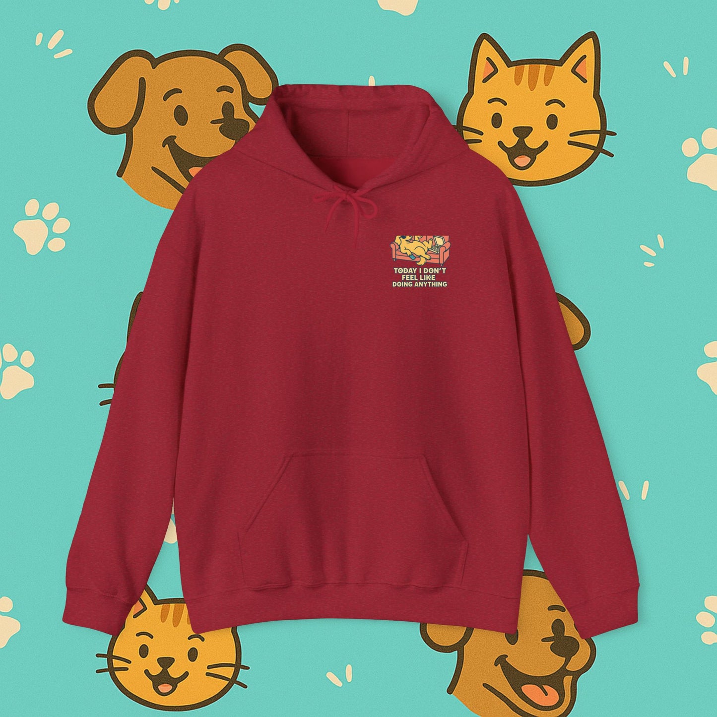 The Lazy Dog- Unisex Hoodie