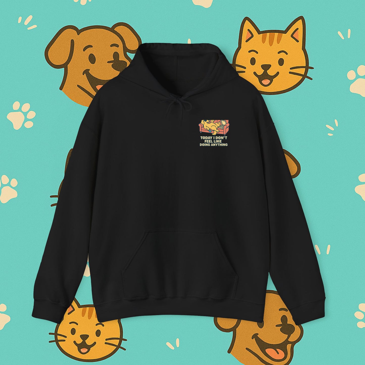 The Lazy Dog- Unisex Hoodie