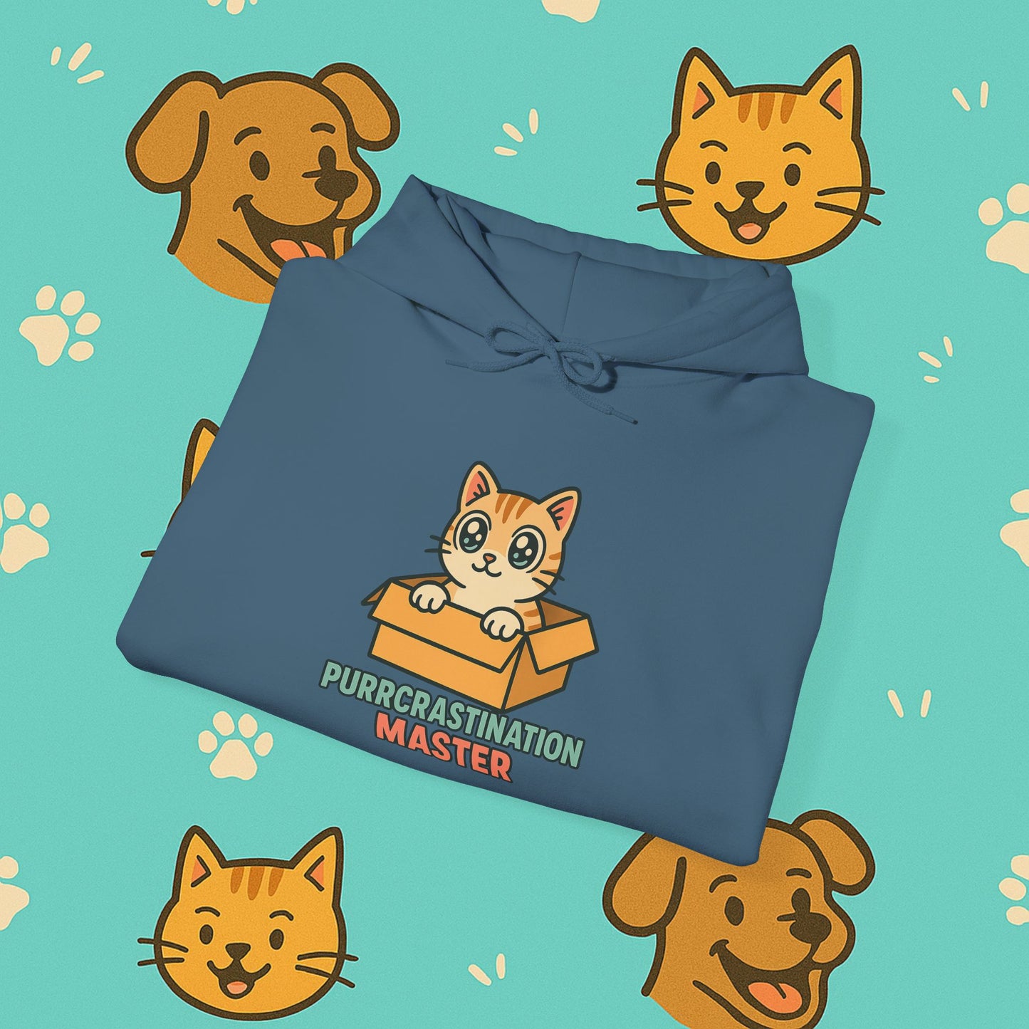 Purrcrastination Master- Unisex Hoodie