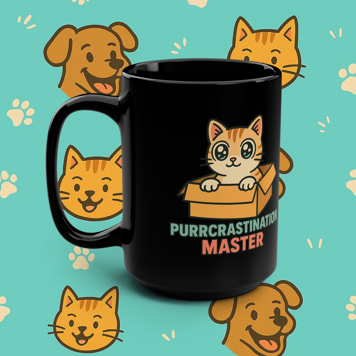 Purrcrastination Master Mug