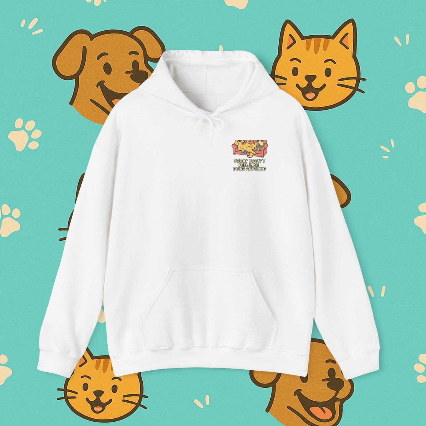 The Lazy Dog- Unisex Hoodie