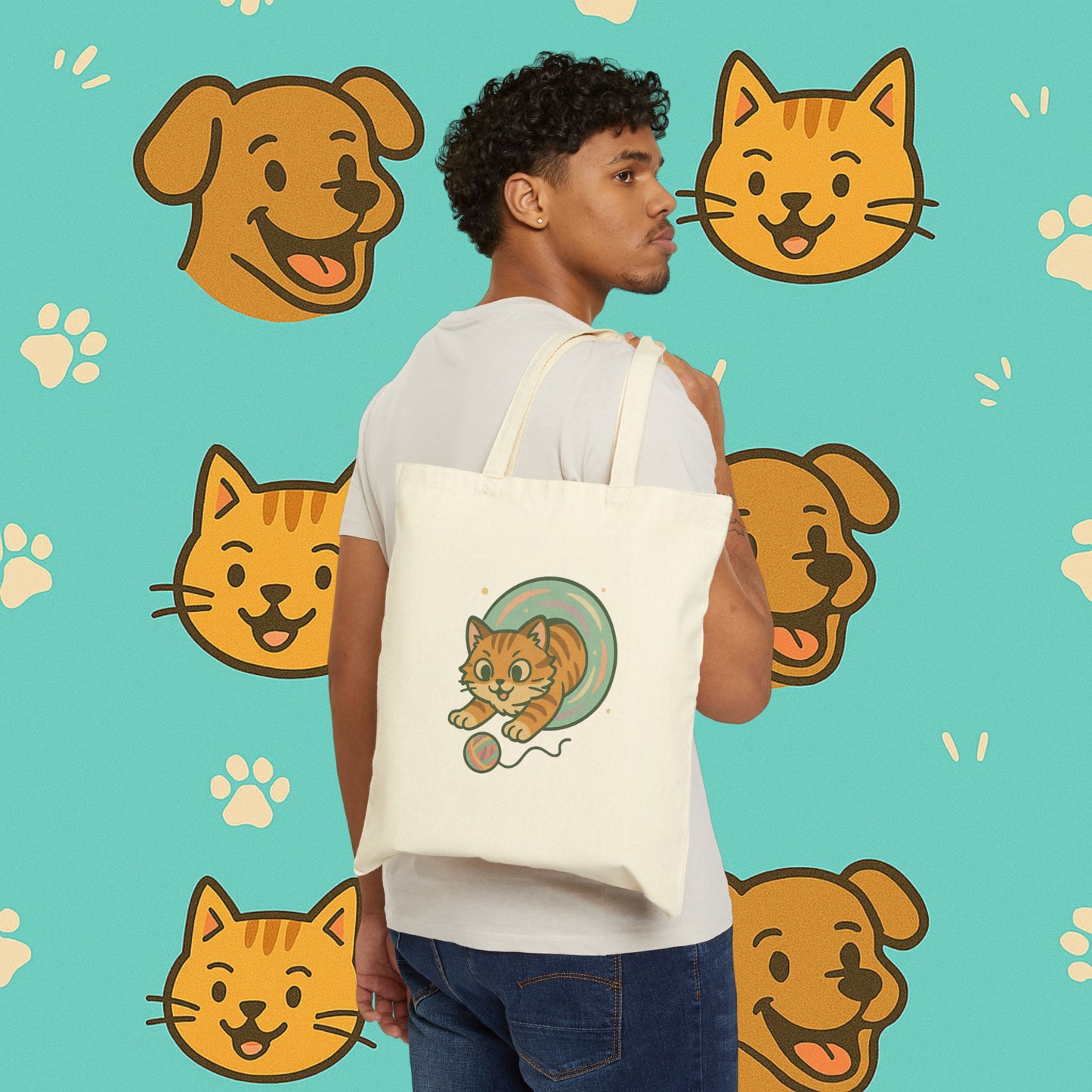 Portal Cat Tote Bag