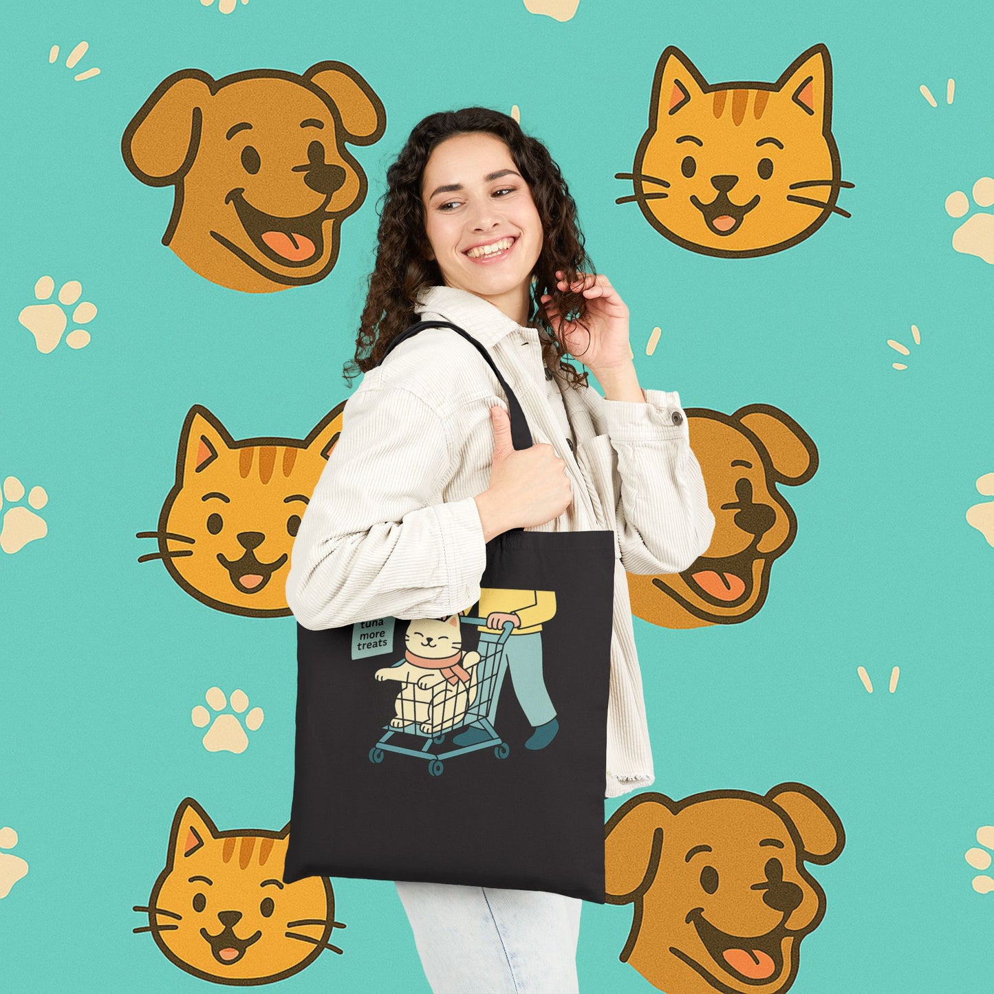 Treats & Tuna Tote Bag