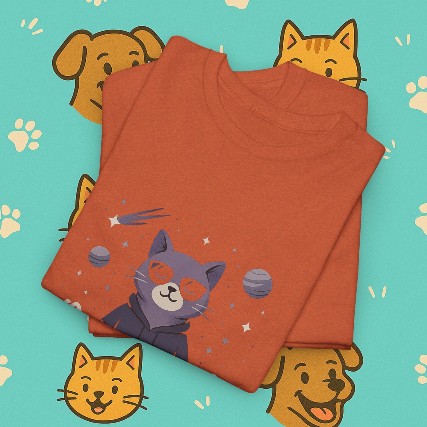 My Guide Has Whiskers- Unisex T-Shirt