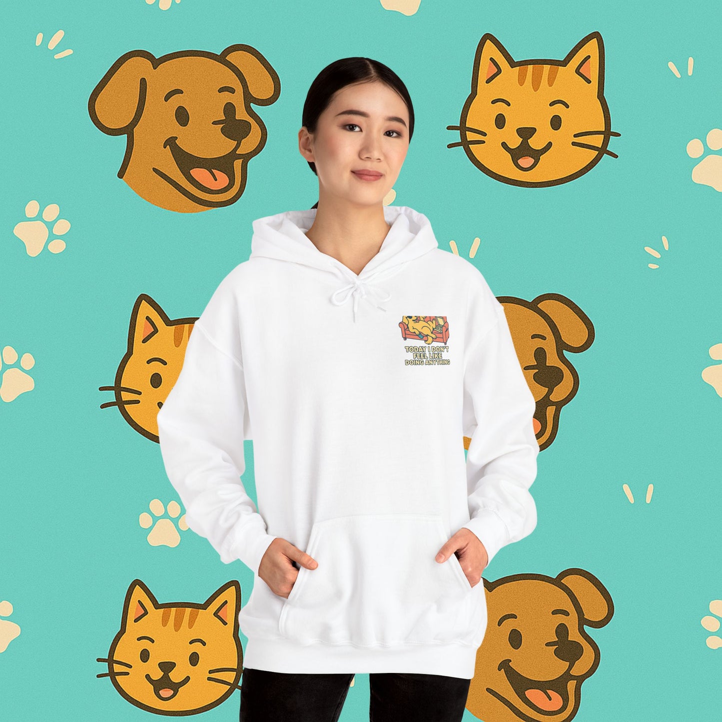 The Lazy Dog- Unisex Hoodie