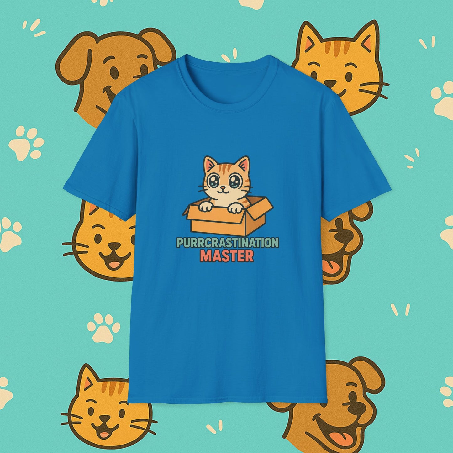 Purrcrastination Master- Unisex T-Shirt