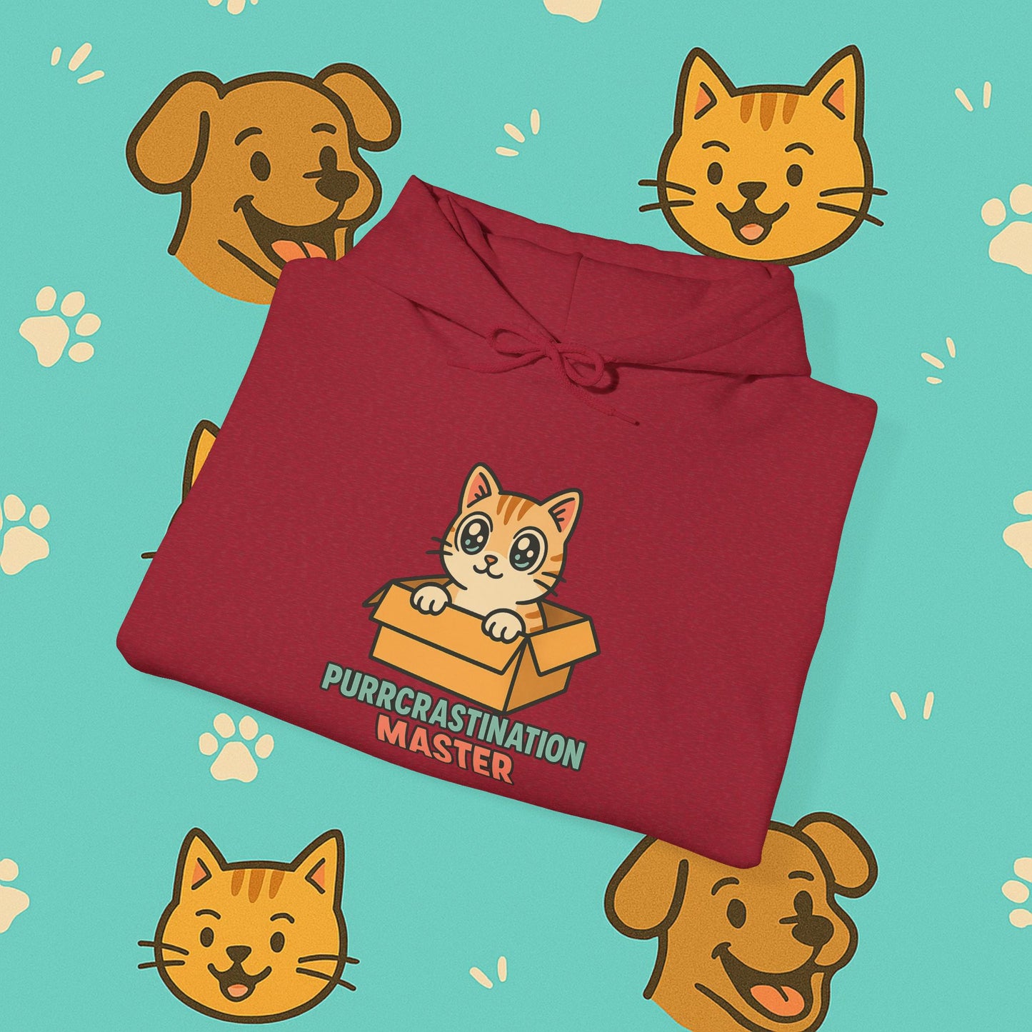 Purrcrastination Master- Unisex Hoodie
