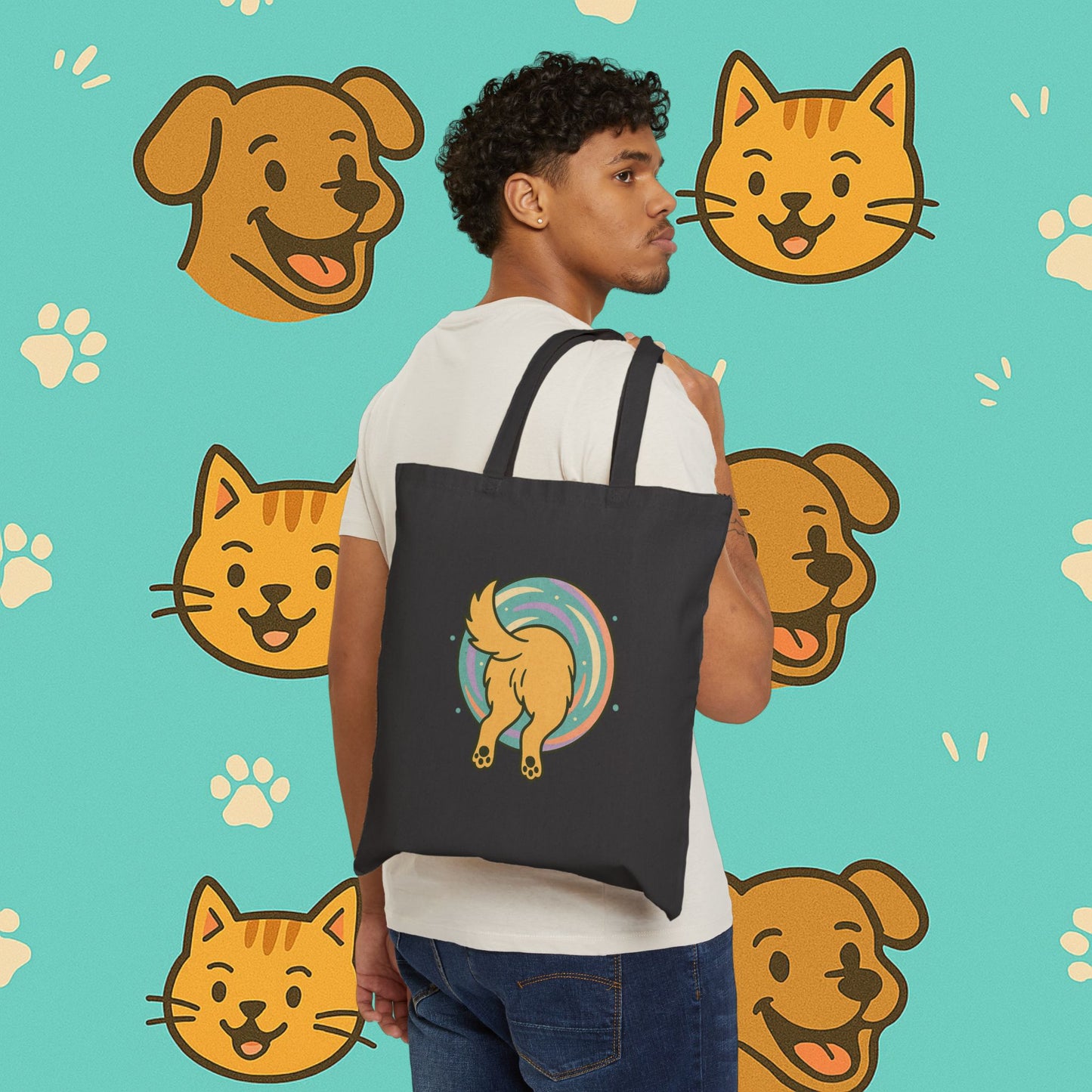 Portal Dog Tote Bag