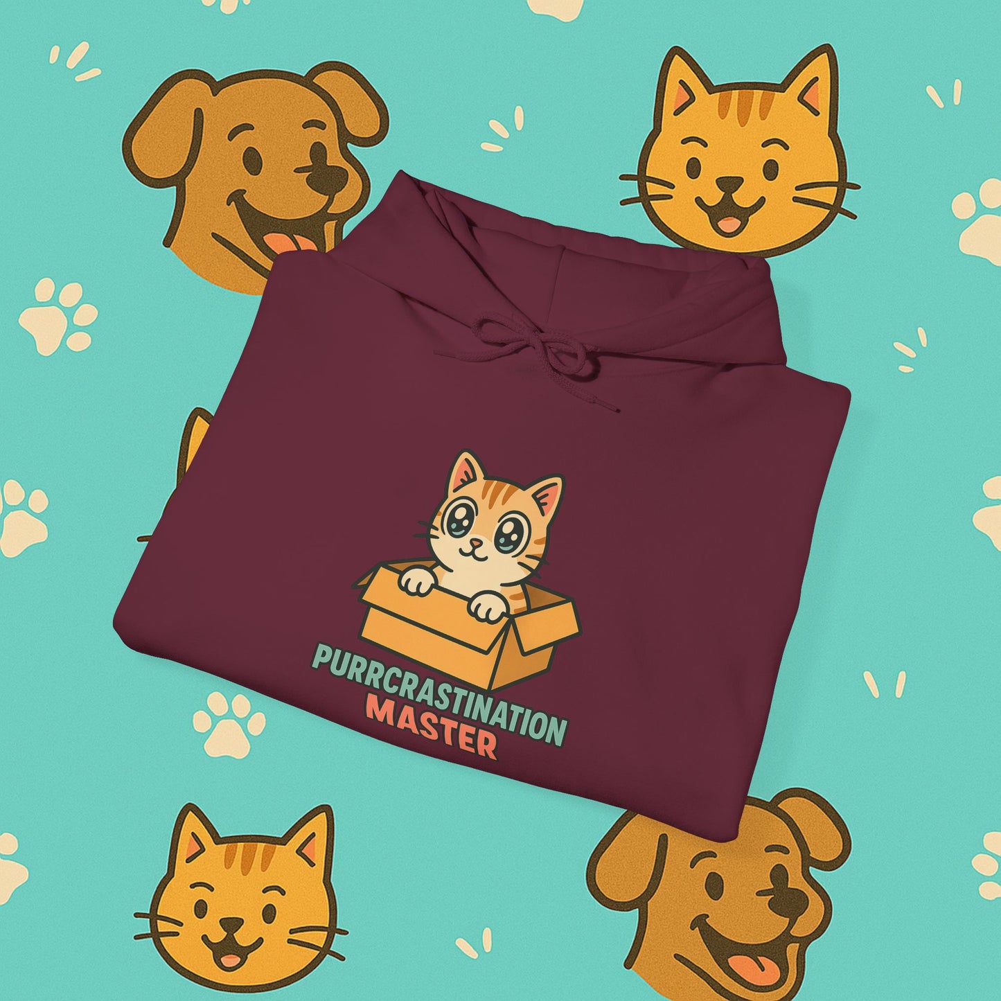 Purrcrastination Master- Unisex Hoodie
