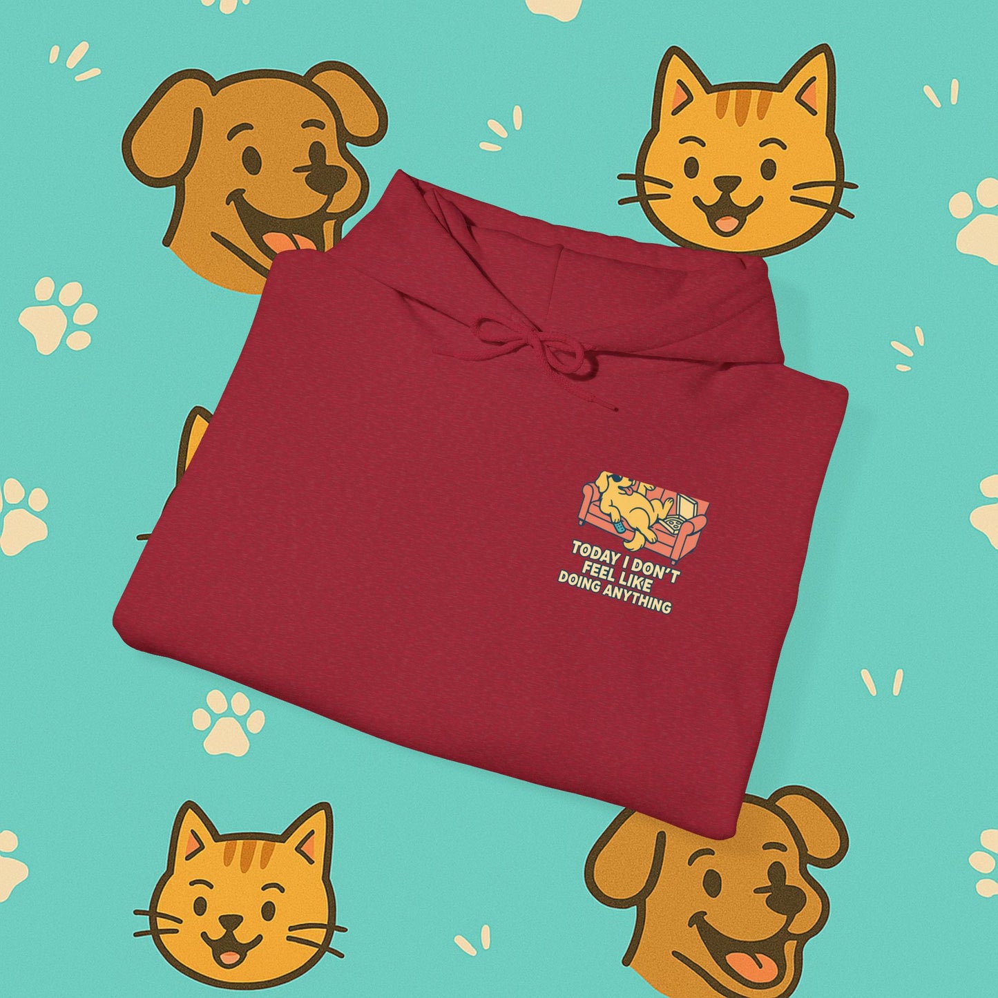 The Lazy Dog- Unisex Hoodie