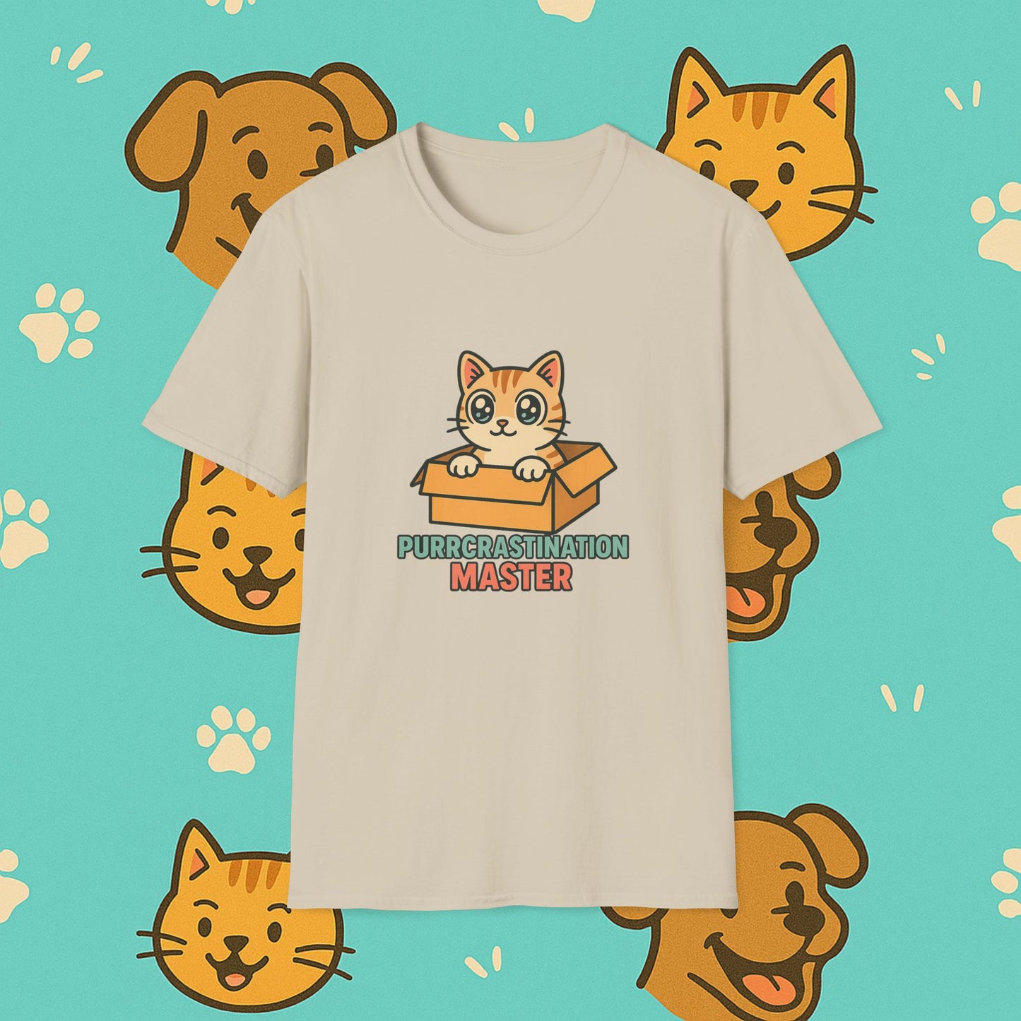 Purrcrastination Master- Unisex T-Shirt