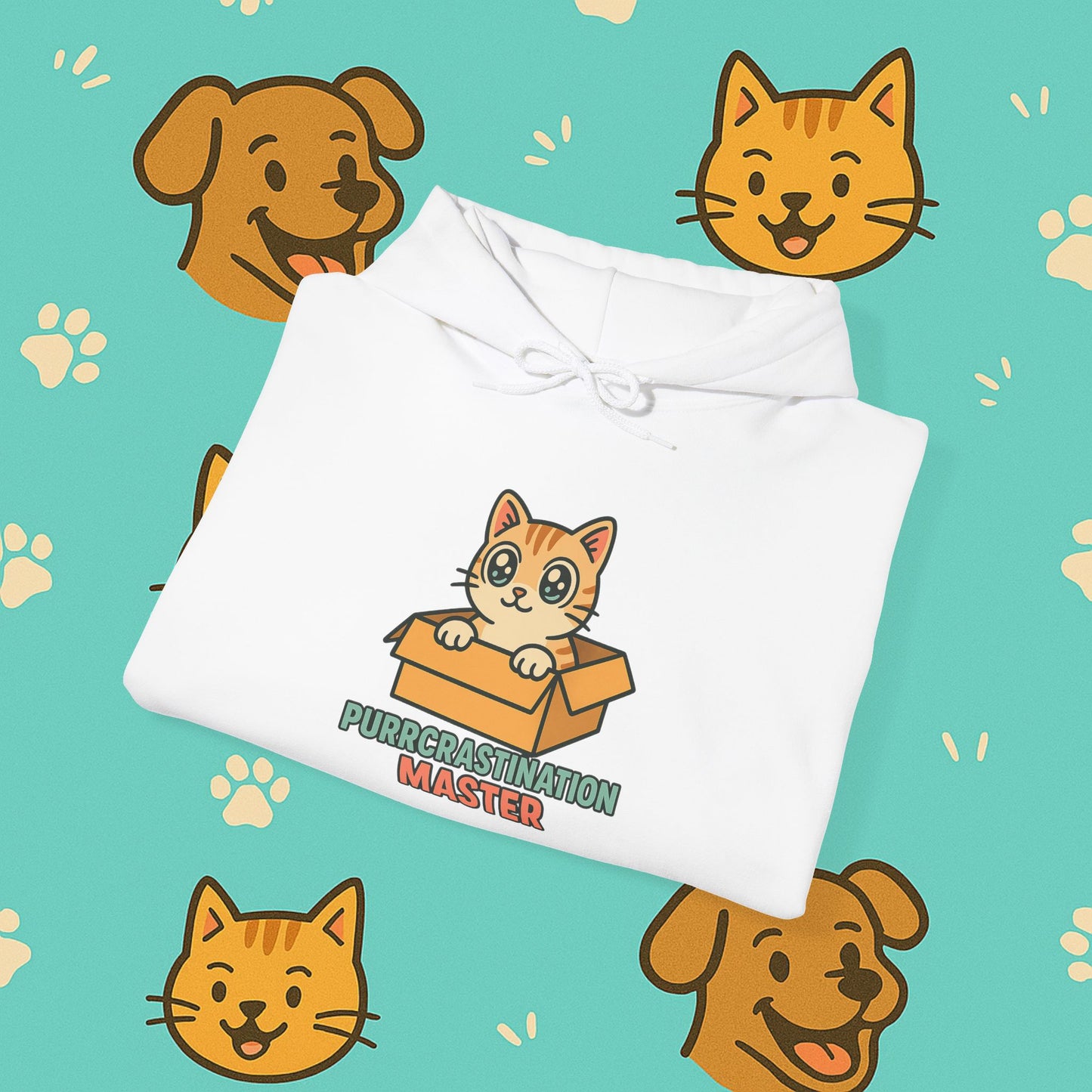 Purrcrastination Master- Unisex Hoodie