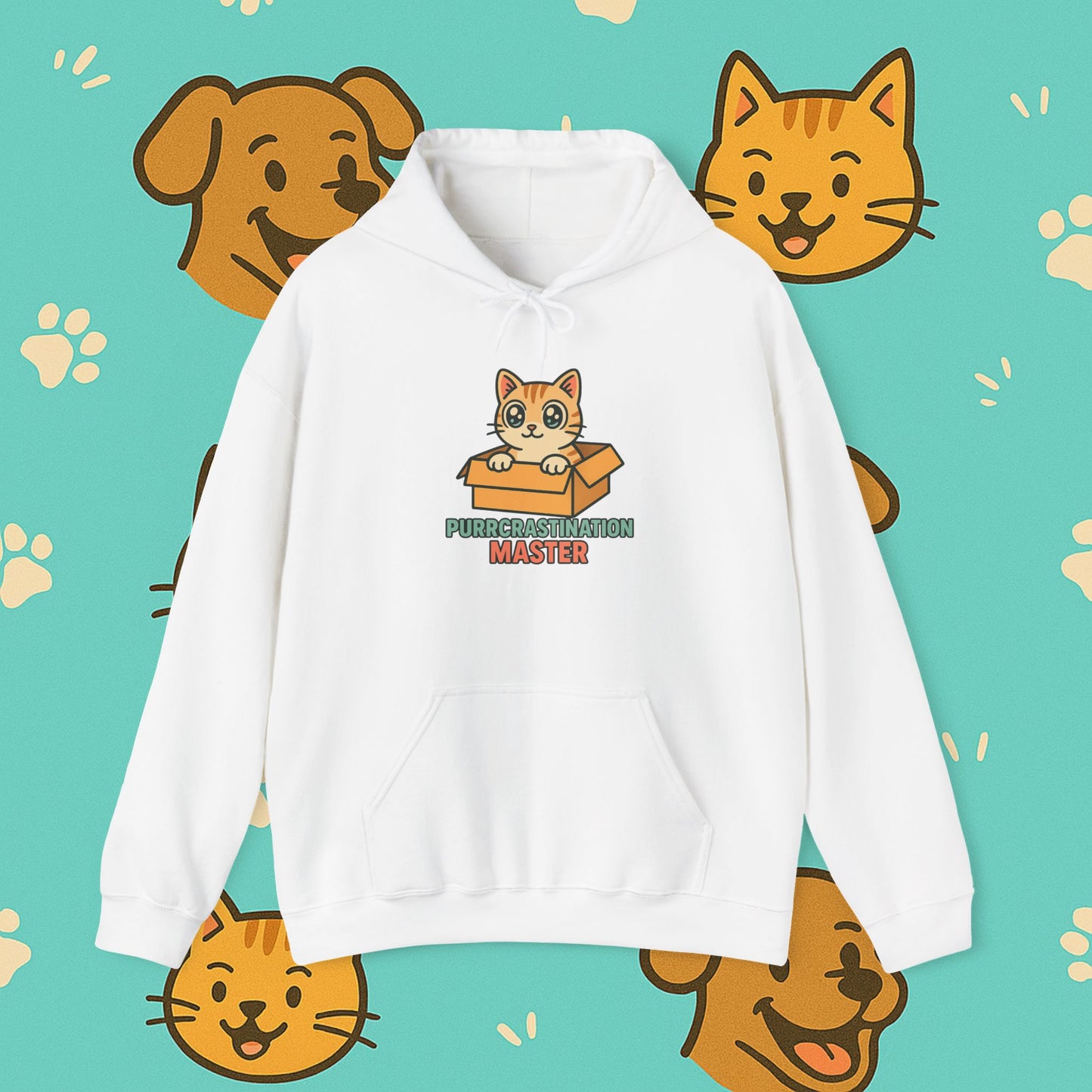 Purrcrastination Master- Unisex Hoodie