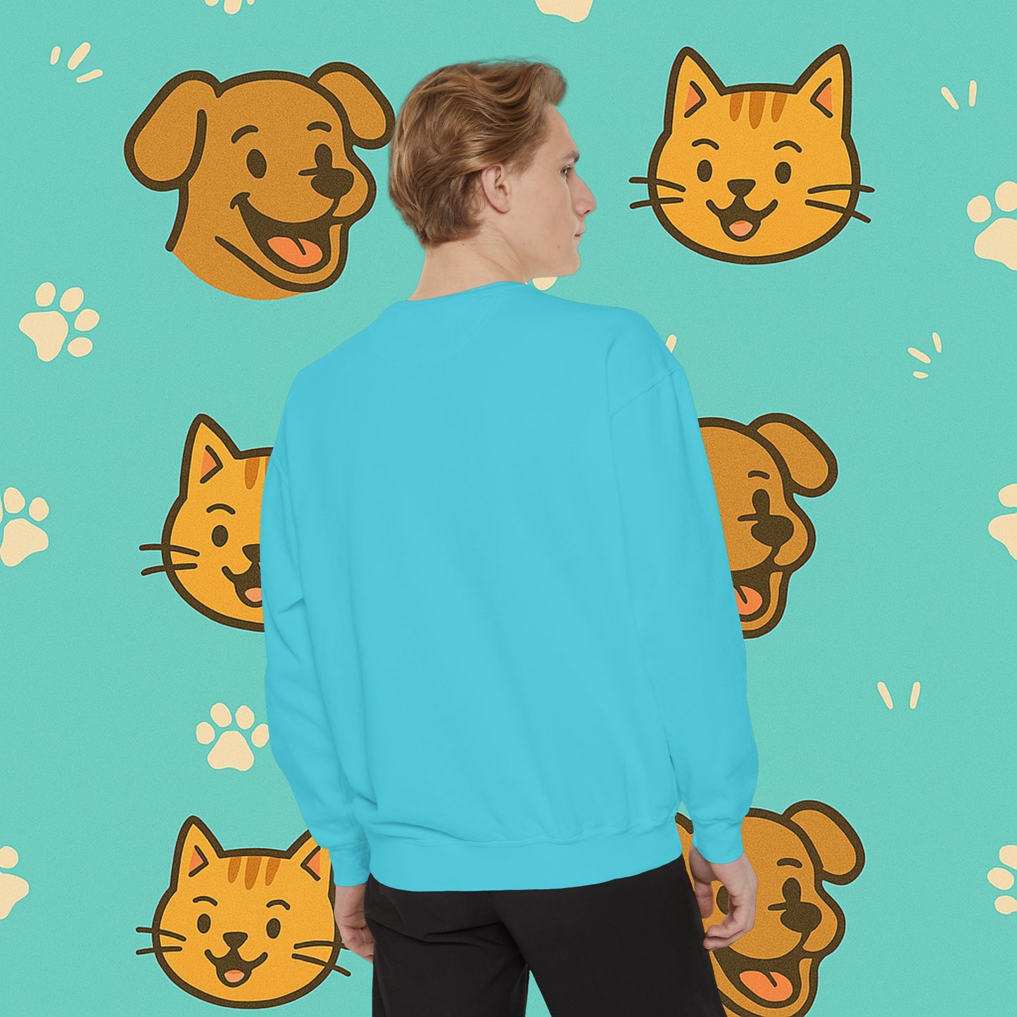 Peaceful Cat- Unisex Sweatshirt