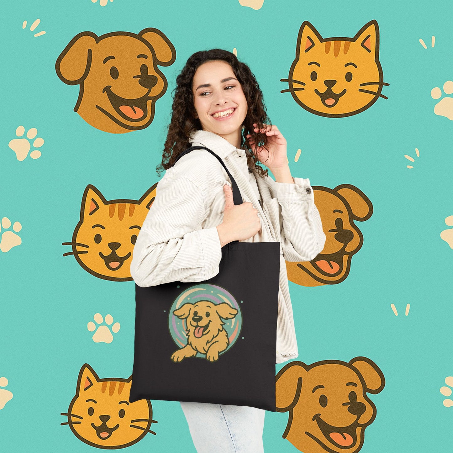 Portal Dog Tote Bag