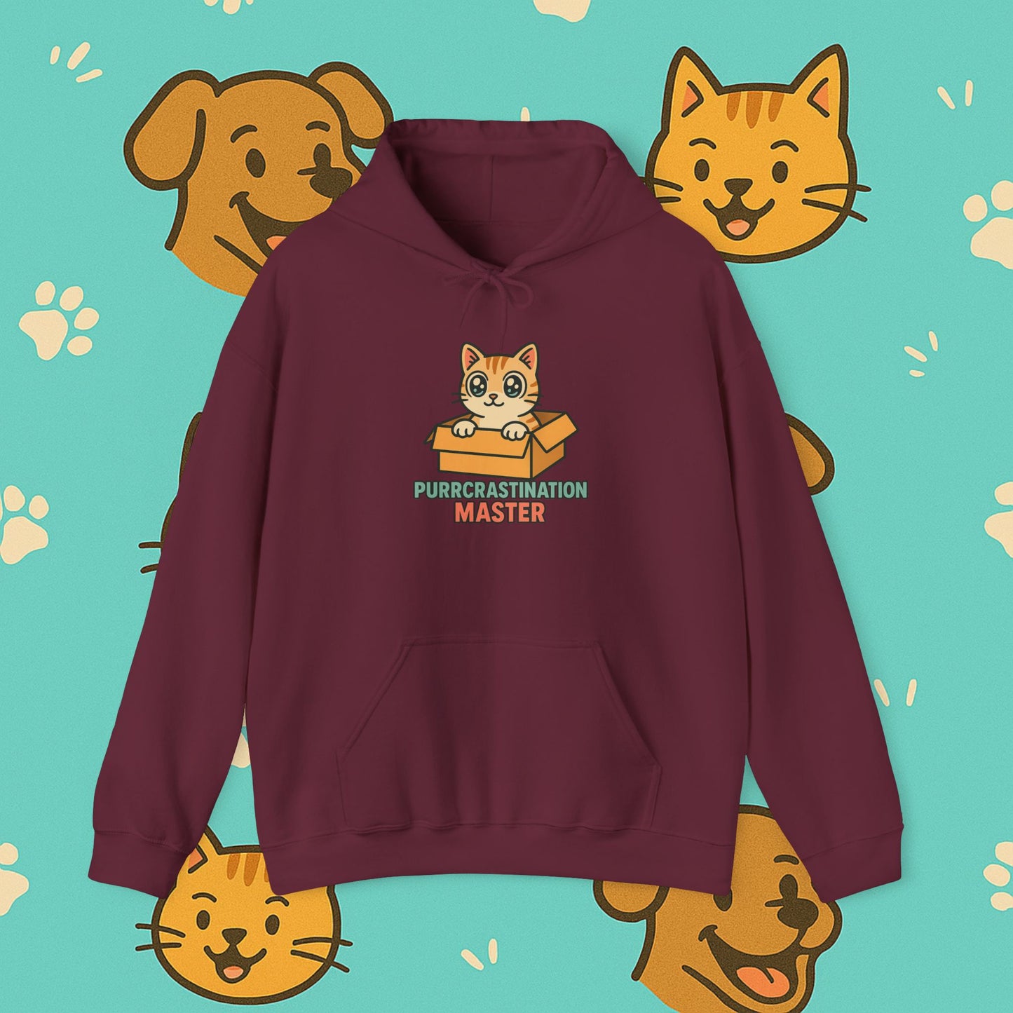Purrcrastination Master- Unisex Hoodie