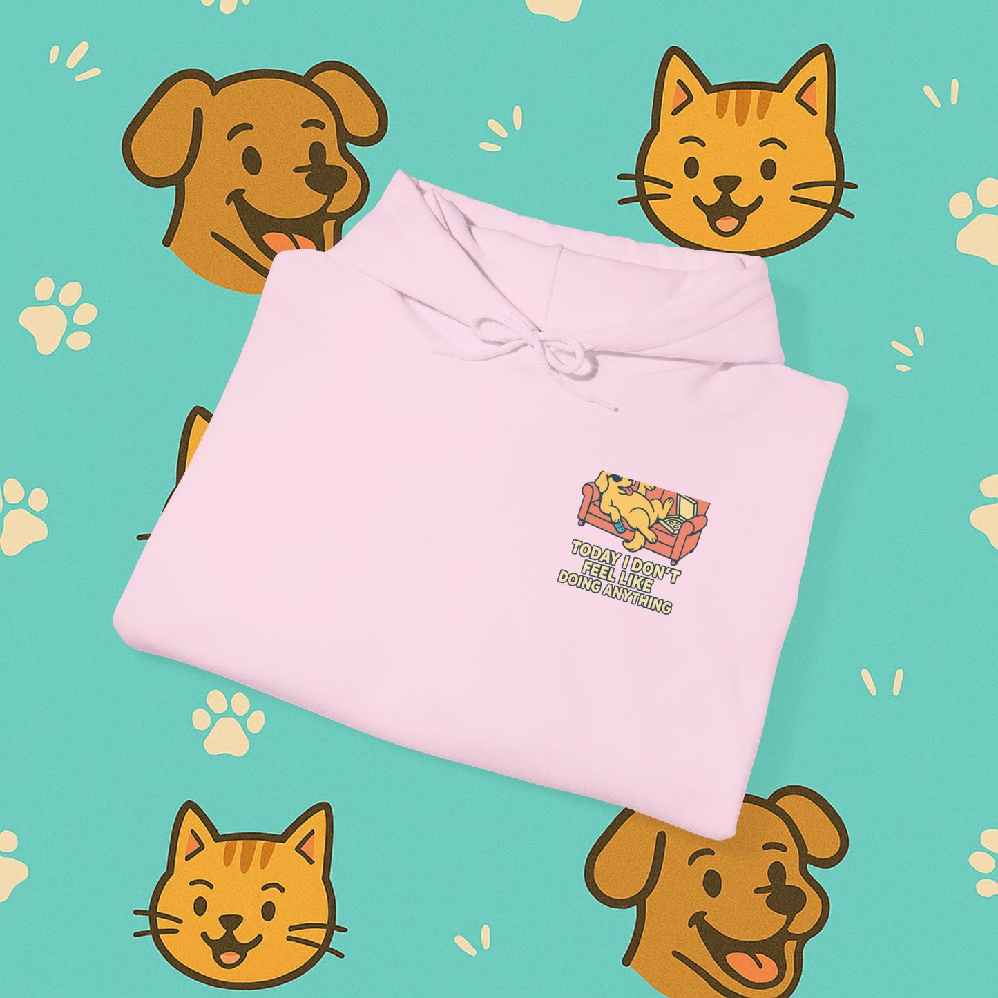 The Lazy Dog- Unisex Hoodie