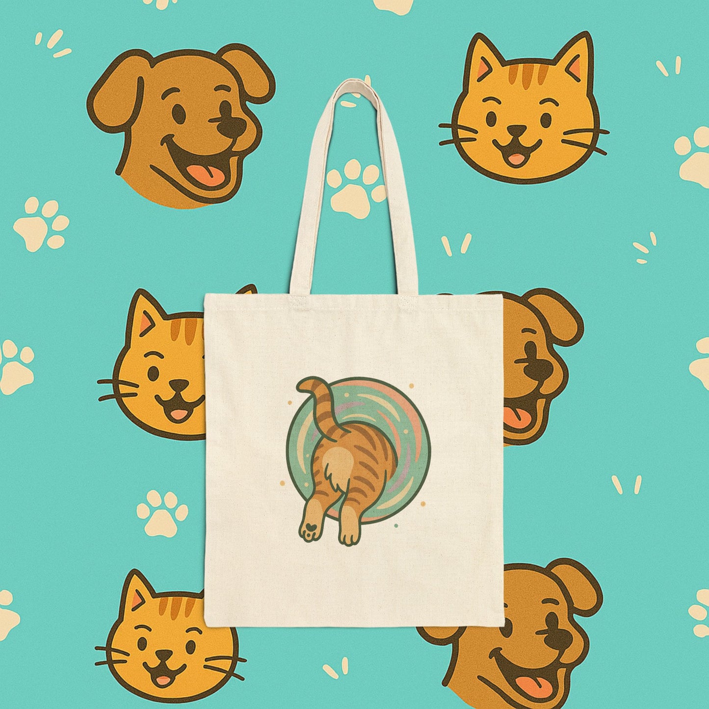 Portal Cat Tote Bag