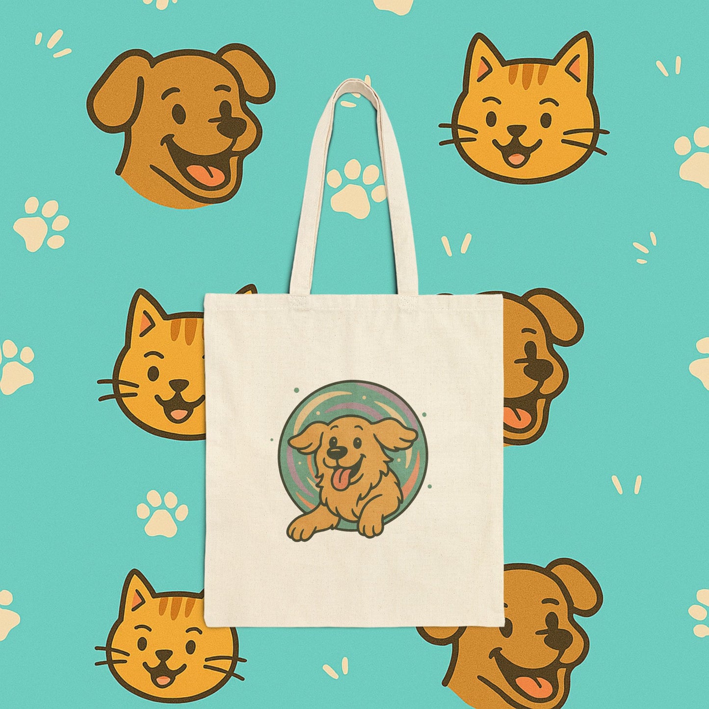 Portal Dog Tote Bag