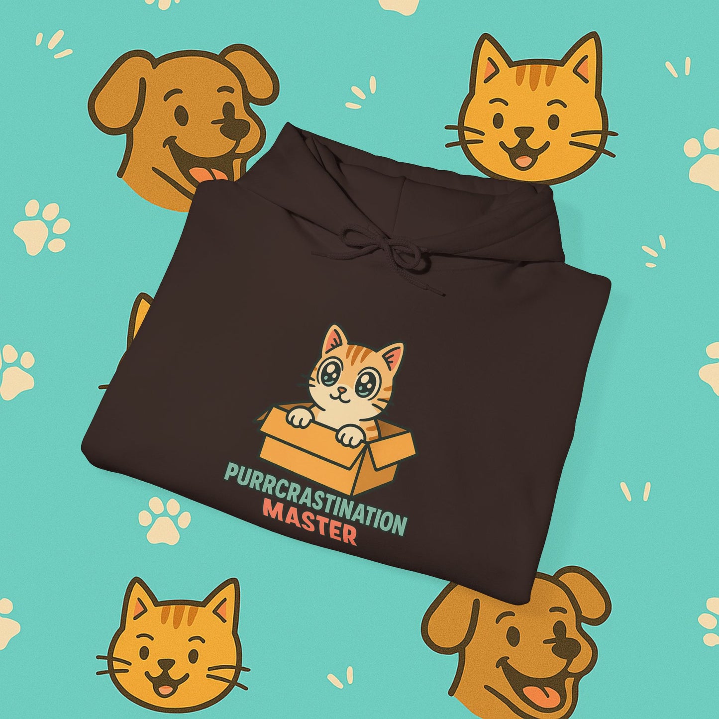 Purrcrastination Master- Unisex Hoodie