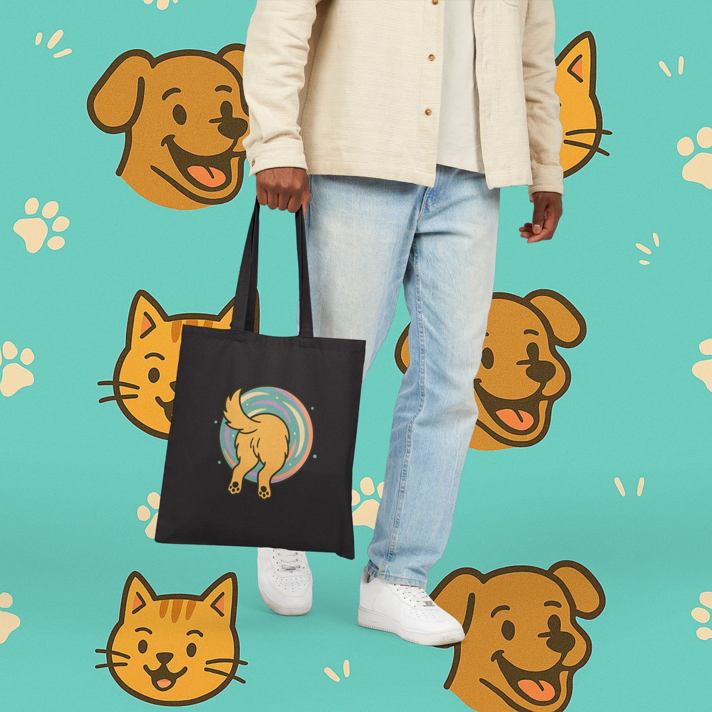 Portal Dog Tote Bag