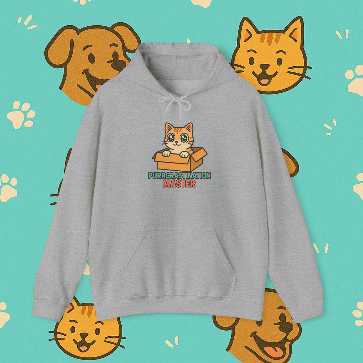 Purrcrastination Master- Unisex Hoodie