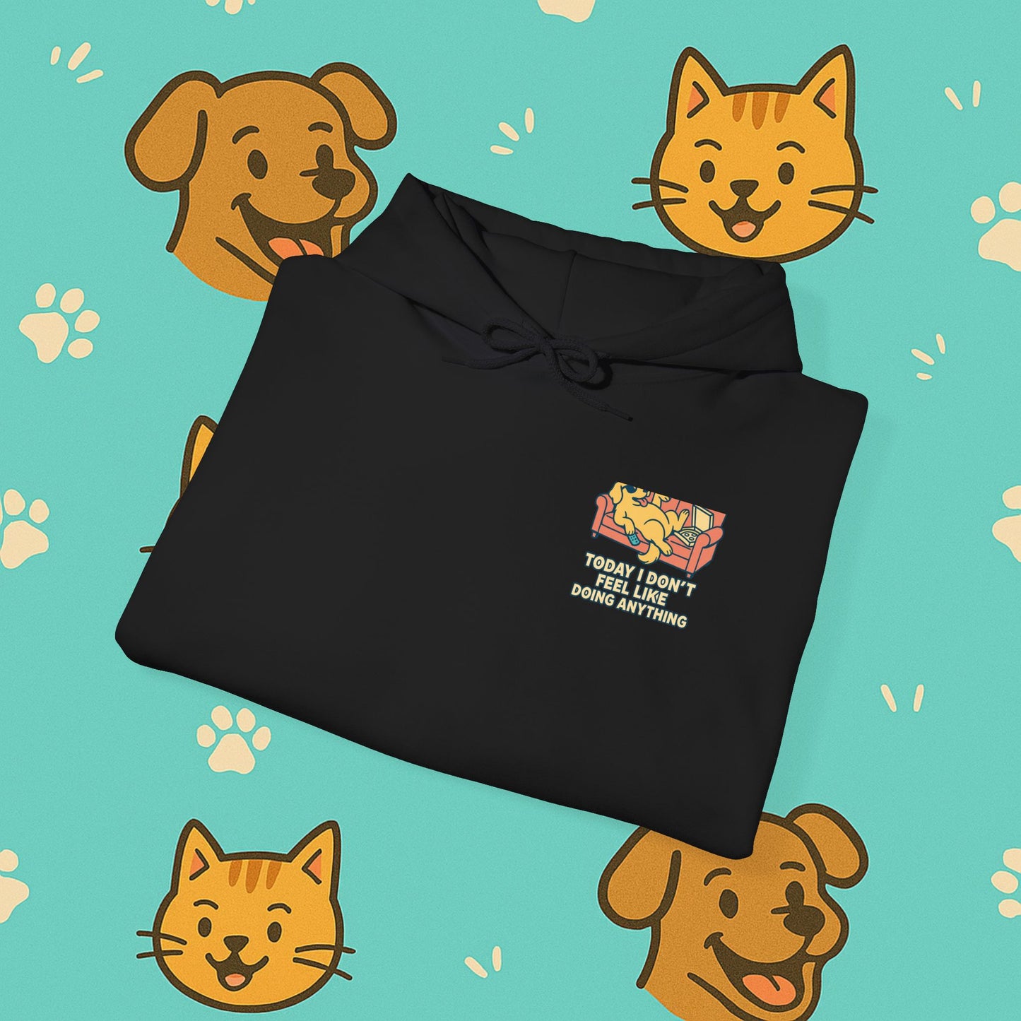The Lazy Dog- Unisex Hoodie