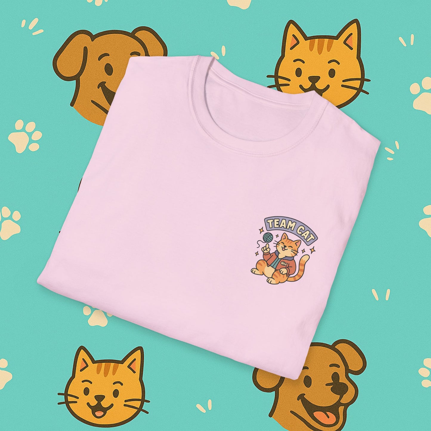 Team Cat- Unisex T-Shirt