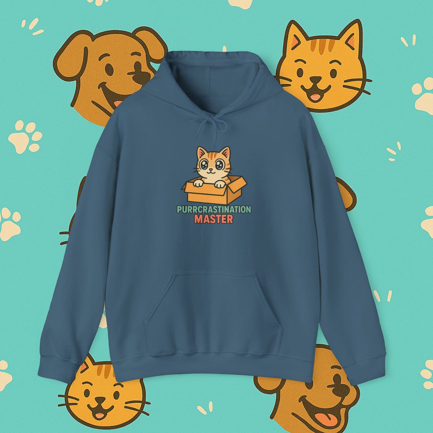 Purrcrastination Master- Unisex Hoodie