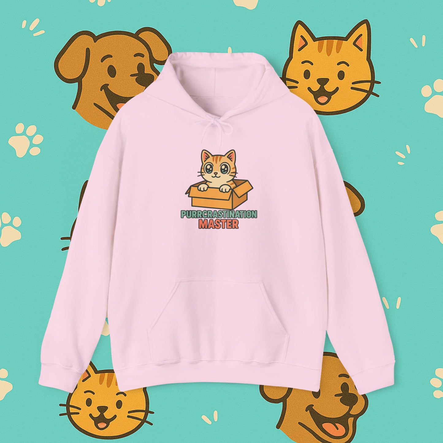 Purrcrastination Master- Unisex Hoodie