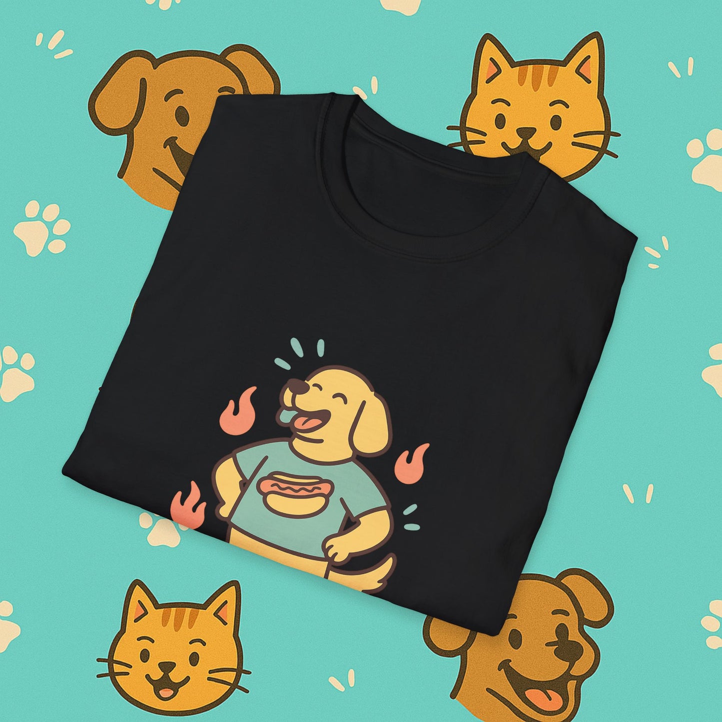 Hot Dog Energy- Unisex T-Shirt
