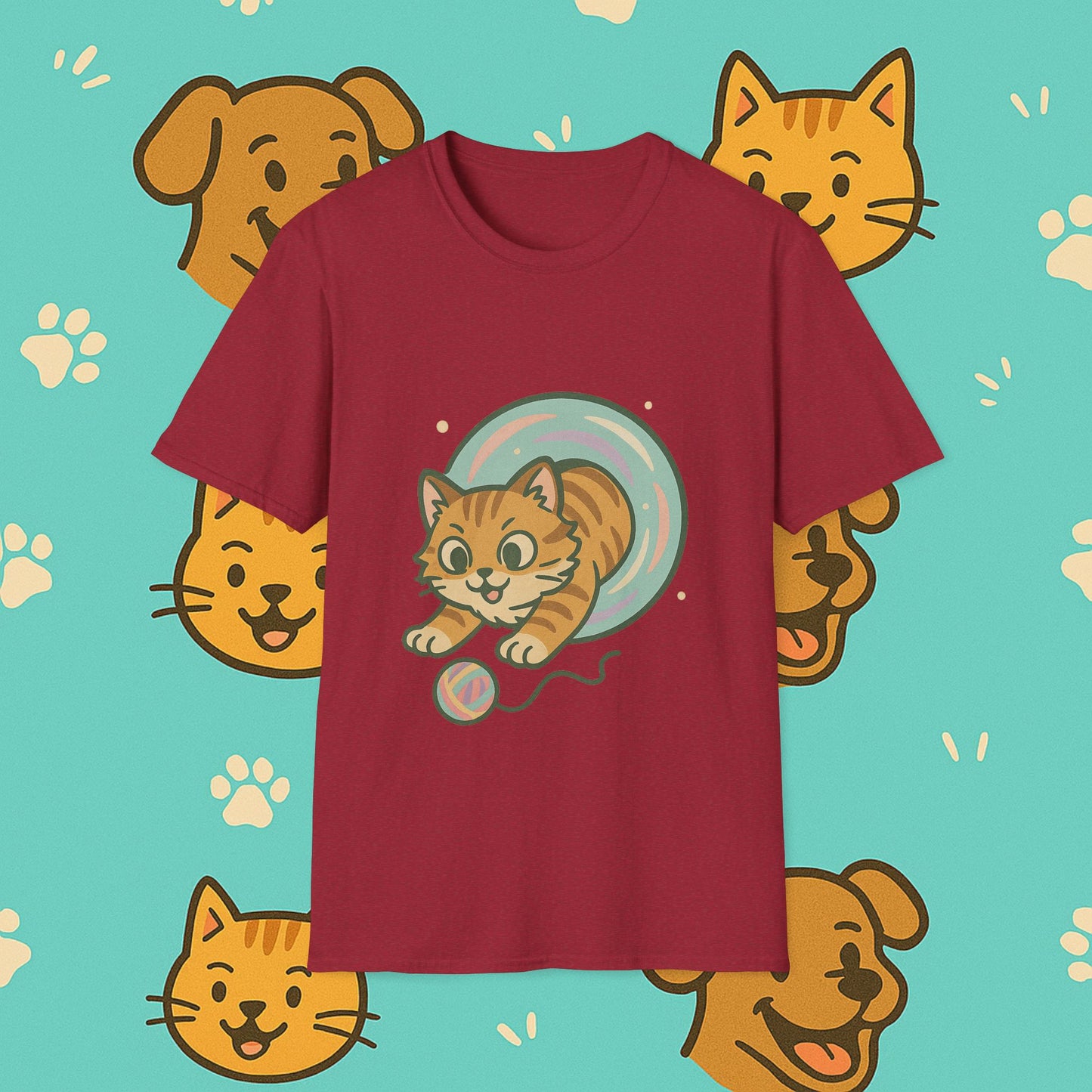 Portal Cat- Unisex T-Shirt