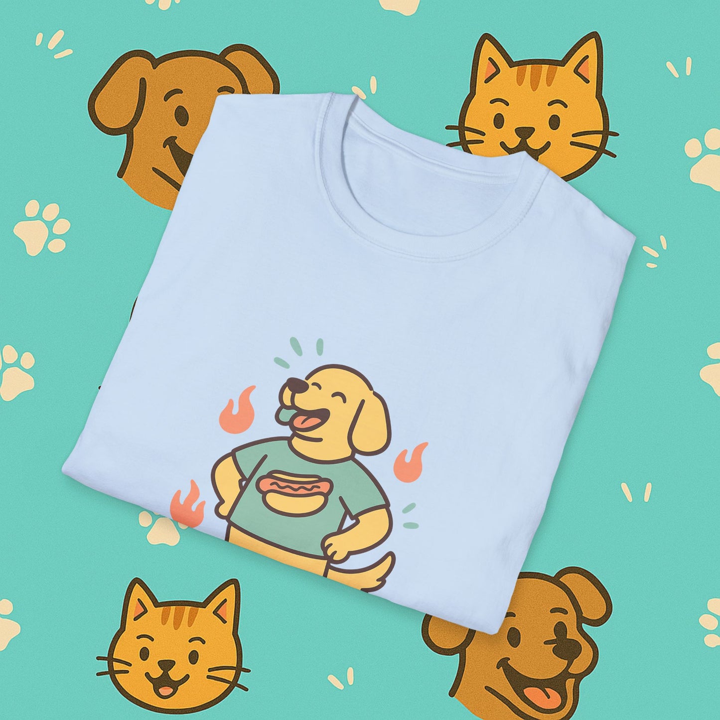 Hot Dog Energy- Unisex T-Shirt
