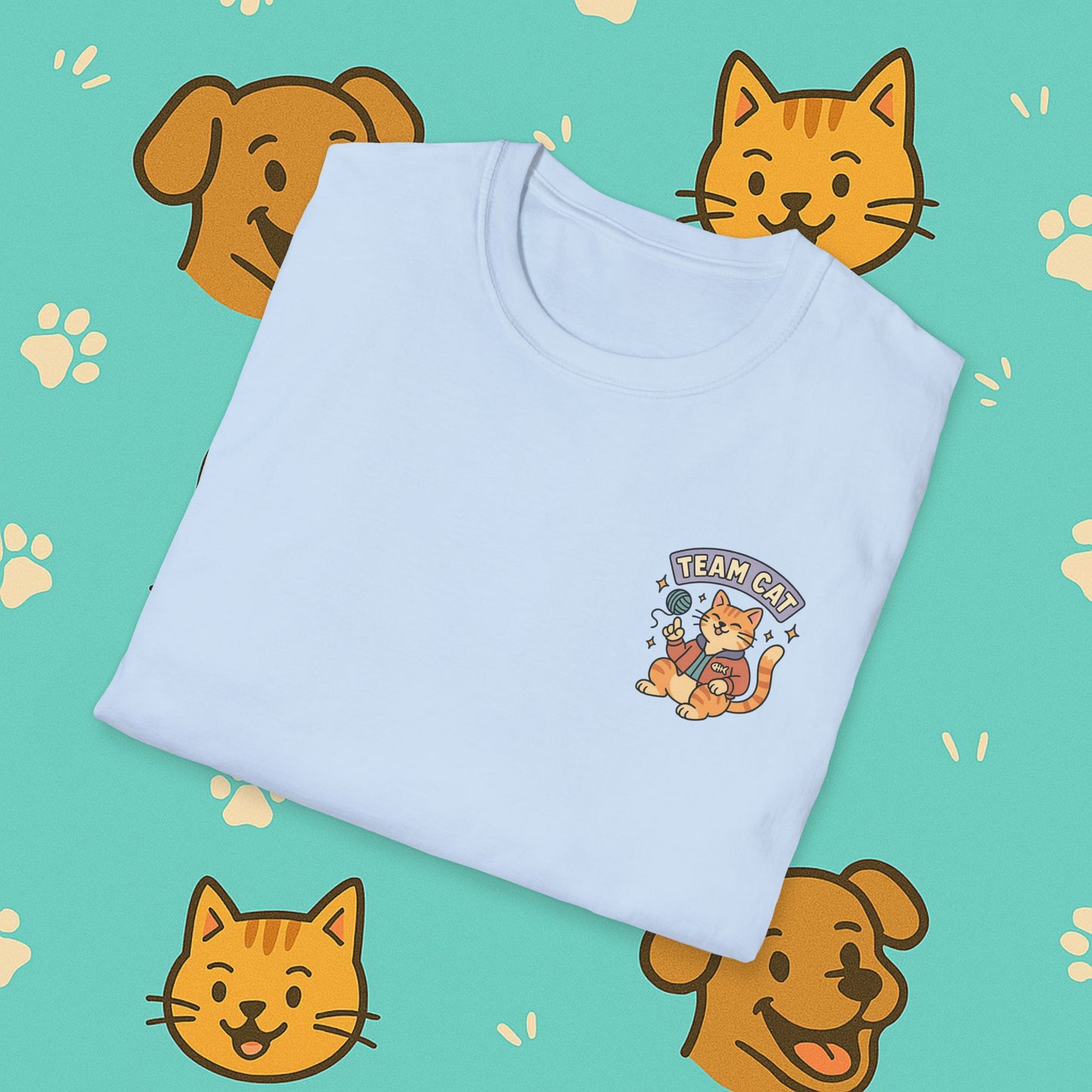 Team Cat- Unisex T-Shirt