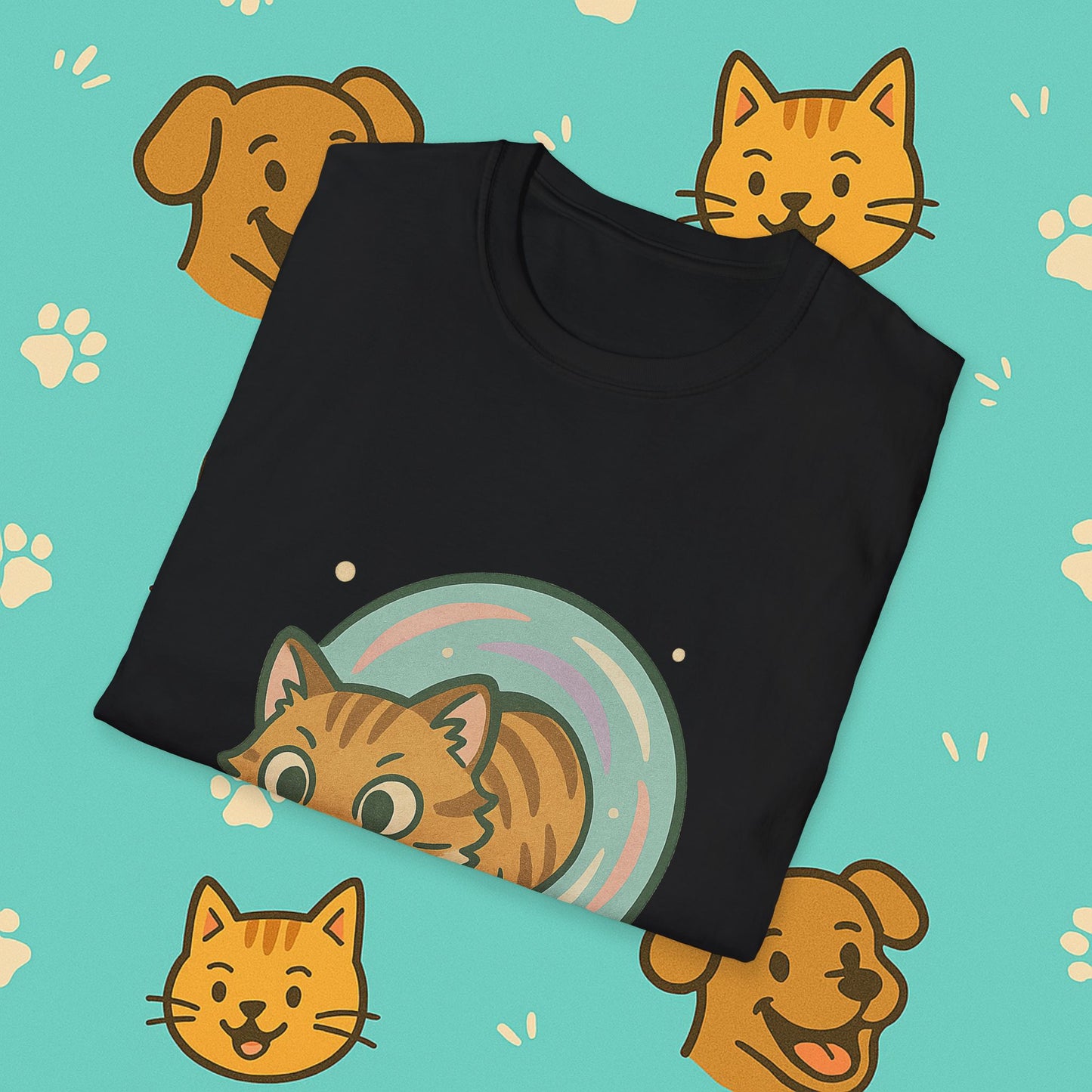 Portal Cat- Unisex T-Shirt