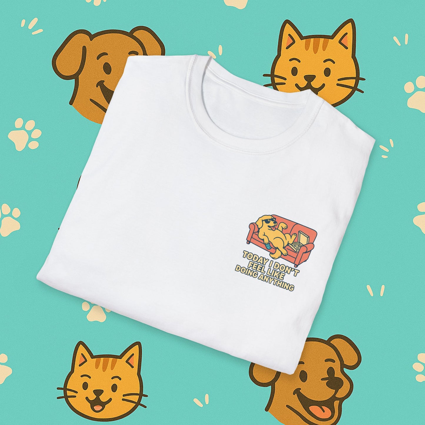 The Lazy Dog- Unisex T-Shirt