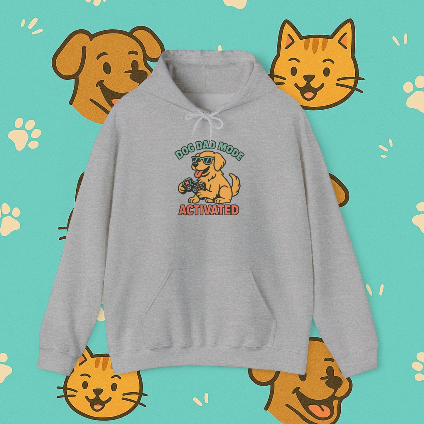 Dog Dad Mode: Activated Hoodie