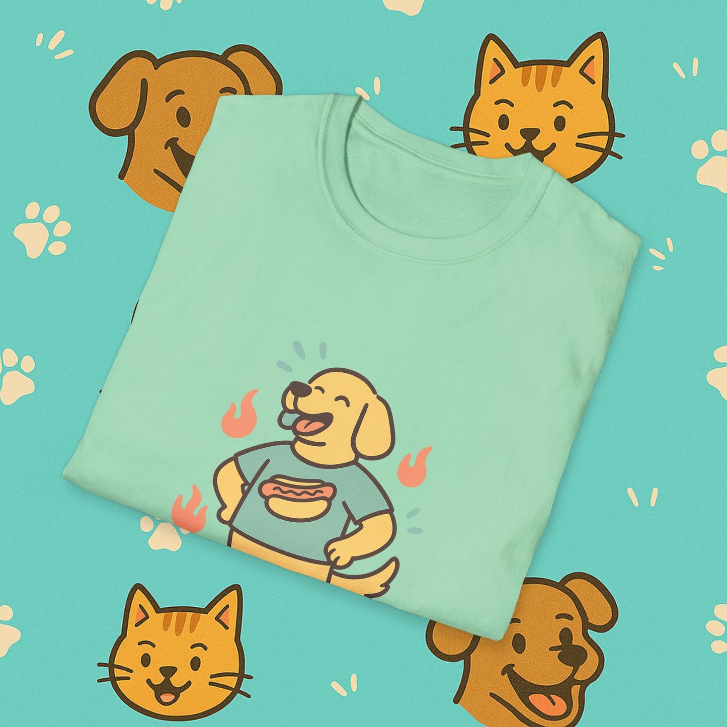 Hot Dog Energy- Unisex T-Shirt